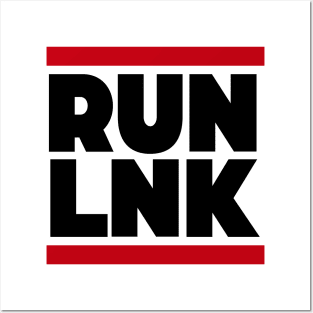 Run LNK // Funny Lincoln Nebraska Parody Posters and Art